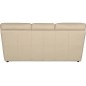 Canapé 3 places convertible en 100% tout cuir italien vachette OSIRIS, couleur beige Canapé 3 places convertible en 100% tout cuir italien vachette OSIRIS, couleur beige