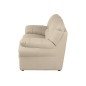 Canapé 3 places convertible en 100% tout cuir italien vachette OSIRIS, couleur beige Canapé 3 places convertible en 100% tout cuir italien vachette OSIRIS, couleur beige