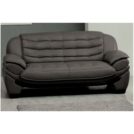 Canapé cuir BELLO 2 places en cuir Prestige luxe haut de gamme italien vachette Vénésetti