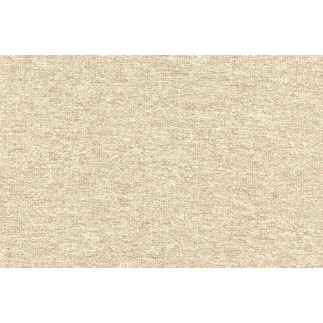 - Canapé d'angle convertible ARMEL en tissu luxe 5 places, beige, avec coffre, angle gauche (vu de face)