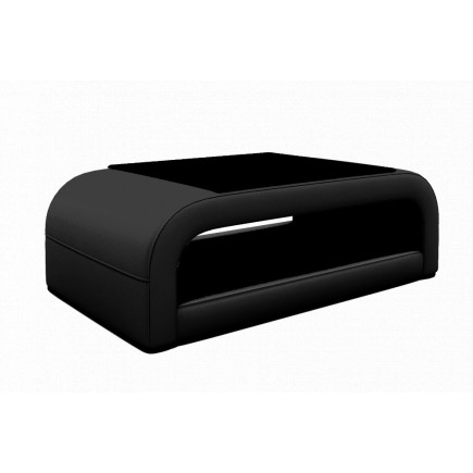 Table basse design JERSEY, noire