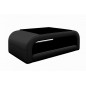 Table basse design JERSEY, noire, 130×70×41 cm Table basse design JERSEY, noire, 130×70×41 cm
