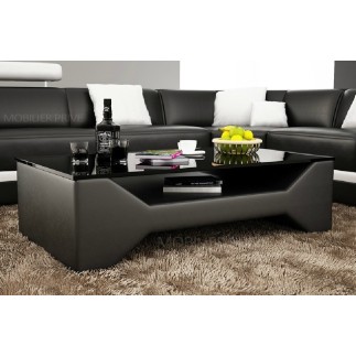 Table basse design COSY, noire