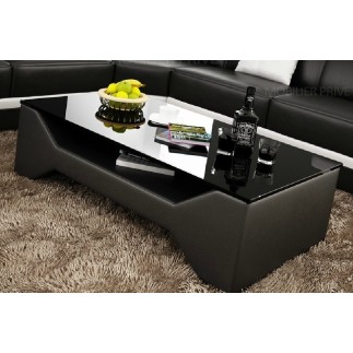 Table basse design COSY, noire