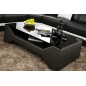 Table basse design COSY, noire, 120×70×42 cm Table basse design COSY, noire, 120×70×42 cm
