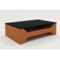 Table basse design COSY, marron, 120×70×42 cm Table basse design COSY, marron, 120×70×42 cm