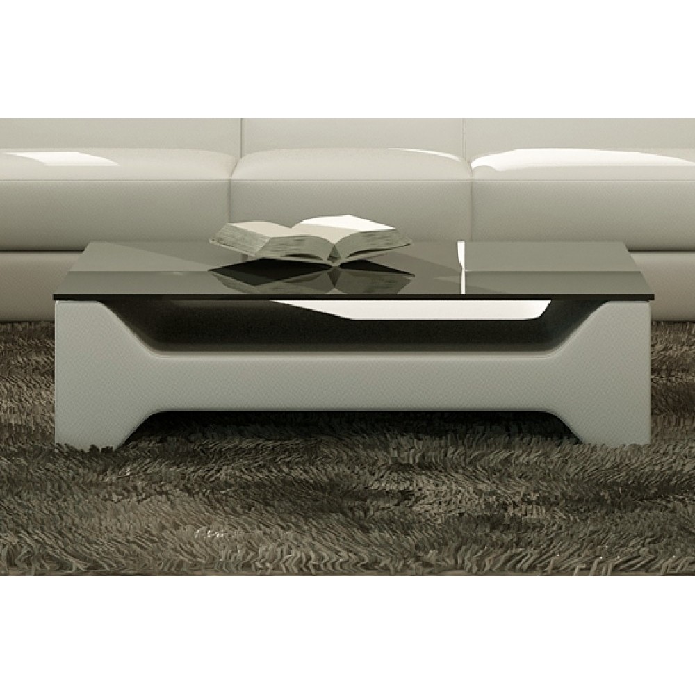 Table basse design COSY, gris claire, 120×70×42 cm Table basse design COSY, gris claire, 120×70×42 cm