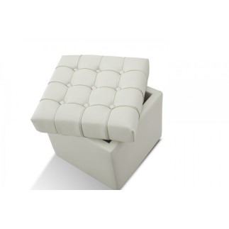 Chevet de qualité supérieure CAPITON, blanc