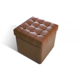 Chevet de qualité supérieure CAPITON, marron