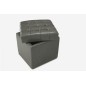 Chevet de qualité supérieure CAPITON, gris foncé Chevet de qualité supérieure CAPITON, gris foncé
