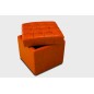 Chevet de qualité supérieure CAPITON, orange Chevet de qualité supérieure CAPITON, orange