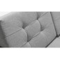 Canapé panoramique convertible - ASMA - en tissu de qualité 7 places, gris, méridienne à gauche et angle à droite (vu de face) Canapé panoramique convertible - ASMA - en tissu de qualité 7 places, gris, méridienne à gauche et angle à droite (vu de face)
