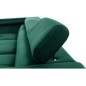Canapé d'angle convertible - ERWAN - en velours luxe 5 places, vert, angle droit (vu de face) Canapé d'angle convertible - ERWAN - en velours luxe 5 places, vert, angle droit (vu de face)