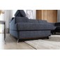Canapé panoramique convertible - ESTEVE - en tissu prestige luxe gris, 7 places, partie sans accoudoir à gauche (vu de face) Canapé panoramique convertible - ESTEVE - en tissu prestige luxe gris, 7 places, partie sans accoudoir à gauche (vu de face)