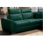 Canapé d'angle - convertible - FELIPE VELOURS - en tissu luxe vert, 5/6 places, angle gauche Canapé d'angle - convertible - FELIPE VELOURS - en tissu luxe vert, 5/6 places, angle gauche