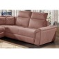 Canapé d'angle - convertible - FELIPE VELOURS - en tissu luxe rose pale, 5/6 places, angle gauche Canapé d'angle - convertible - FELIPE VELOURS - en tissu luxe rose pale, 5/6 places, angle gauche