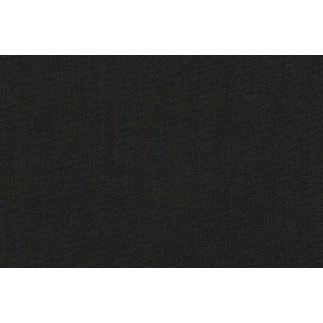 Canapé d'angle convertible - GILO - en tissu luxe 3/4 places, noir, angle gauche (vu de face)