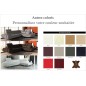 Canapé d'angle en cuir italien 6 places BIRKIN, couleur personnalisée, angle droit Canapé d'angle en cuir italien 6 places BIRKIN, couleur personnalisée, angle droit