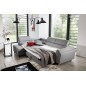 - Canapé d'angle convertible - KARL - en tissu prestige, 5 places, gris , angle gauche (vu de face) - Canapé d'angle convertible - KARL - en tissu prestige, 5 places, gris , angle gauche (vu de face)