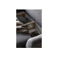 Canapé d'angle convertible - LARSON - en tissu Luxe, 5 places, gris foncé, angle droit (vu de face) Canapé d'angle convertible - LARSON - en tissu Luxe, 5 places, gris foncé, angle droit (vu de face)