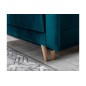 Canapé 3 places convertible - en tissu de qualité vert, ASVENA VELOURS Canapé 3 places convertible - en tissu de qualité vert, ASVENA VELOURS