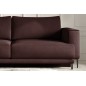 Canapé 3/4 places convertible et espace de rangement, marron, en velours de qualité, DANY Canapé 3/4 places convertible et espace de rangement, marron, en velours de qualité, DANY