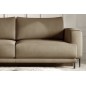 Canapé 3/4 places convertible et espace de rangement - beige - en velours de qualité, DANY Canapé 3/4 places convertible et espace de rangement - beige - en velours de qualité, DANY