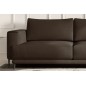 Canapé 3/4 places convertible et espace de rangement - marron - en velours de qualité, DANY Canapé 3/4 places convertible et espace de rangement - marron - en velours de qualité, DANY