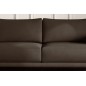 Canapé 3/4 places convertible et espace de rangement - marron - en velours de qualité, DANY Canapé 3/4 places convertible et espace de rangement - marron - en velours de qualité, DANY