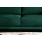 Canapé 3/4 places convertible et espace de rangement - vert - en velours de qualité, DANY Canapé 3/4 places convertible et espace de rangement - vert - en velours de qualité, DANY