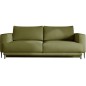 Canapé 3/4 places convertible et espace de rangement - vert olive - en velours de qualité, DANY Canapé 3/4 places convertible et espace de rangement - vert olive - en velours de qualité, DANY