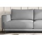Canapé 3/4 places convertible et espace de rangement - gris - en velours de qualité, DANY Canapé 3/4 places convertible et espace de rangement - gris - en velours de qualité, DANY
