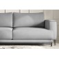 Canapé 3/4 places convertible et espace de rangement - gris - en velours de qualité, DANY Canapé 3/4 places convertible et espace de rangement - gris - en velours de qualité, DANY