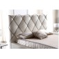 Lit en cuir italien de luxe ENJOY, blanc, 160x200 Lit en cuir italien de luxe ENJOY, blanc, 160x200