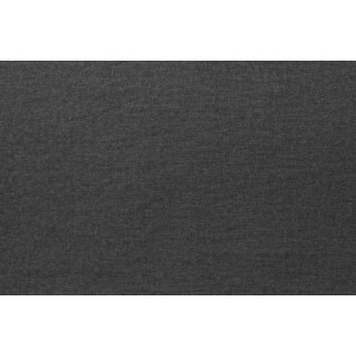 Canapé d'angle convertible - LARRY VELOURS Luxe gris foncé, 5 places, angle droit (vu de face)