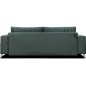 Canapé 3/4 places convertible et espace de rangement - vert foncé - en tissu de qualité luxe, ELSA Canapé 3/4 places convertible et espace de rangement - vert foncé - en tissu de qualité luxe, ELSA