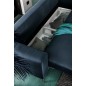 Canapé 3/4 places convertible et espace de rangement - bleu - en tissu de qualité luxe, ELSA Canapé 3/4 places convertible et espace de rangement - bleu - en tissu de qualité luxe, ELSA