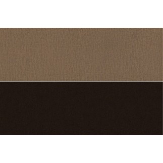 Canapé d'angle convertible en tissu velours Luxe, marron et chocolat, 5 places, angle gauche (vu de face), SOHO VELOURS