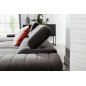 - Canapé d'angle convertible en tissu velours Luxe, chocolat, 5 places, angle gauche (vu de face) - GRECE VELOURS - Canapé d'angle convertible en tissu velours Luxe, chocolat, 5 places, angle gauche (vu de face) - GRECE VELOURS