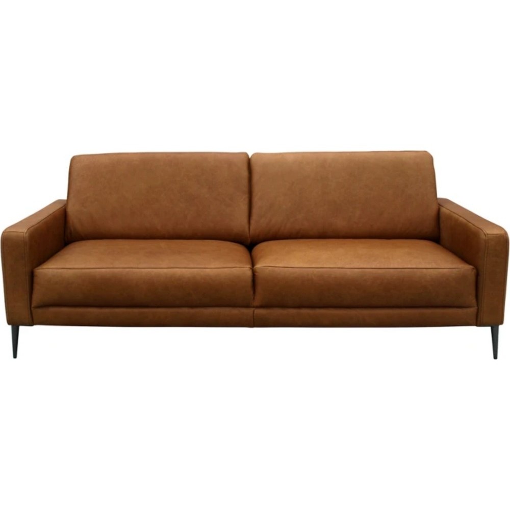 Canapé 3 places en 100% TOUT cuir italien de prestige, SPIRIT, marron cognac Canapé 3 places en 100% TOUT cuir italien de prestige, SPIRIT, marron cognac