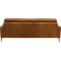 Canapé 3 places en 100% TOUT cuir italien de prestige, SPIRIT, marron cognac Canapé 3 places en 100% TOUT cuir italien de prestige, SPIRIT, marron cognac