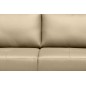 Canapé d'angle convertible en cuir italien de luxe 5 places FIGARI avec coffre, beige, angle droit (vu de face) Canapé d'angle convertible en cuir italien de luxe 5 places FIGARI avec coffre, beige, angle droit (vu de face)