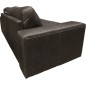 Canapé 3 places convertible en 100% tout cuir italien de luxe, chocolat, CLARK Canapé 3 places convertible en 100% tout cuir italien de luxe, chocolat, CLARK