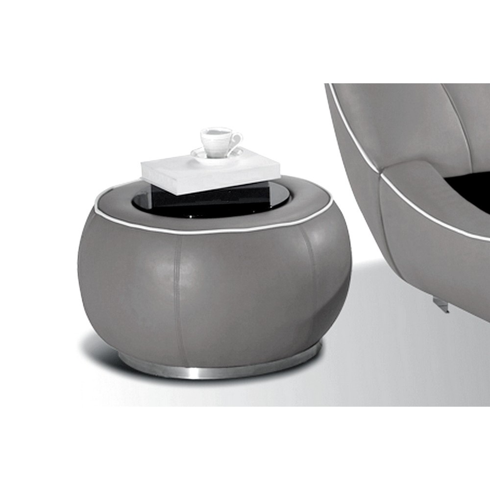 Chevet de qualité supérieure LUXEN, gris clair Chevet de qualité supérieure LUXEN, gris clair