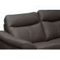 Canapé 2 places avec 2 relax en cuir luxe italien, LOUIS, 2 relax électriques, chocolat Canapé 2 places avec 2 relax en cuir luxe italien, LOUIS, 2 relax électriques, chocolat