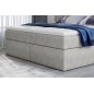 Ensemble boxspring complet tête de lit + sommiers + matelas + surmatelas VISTA de VENESETTI - tissu luxe gris - 140 x 200 cm, 14 Ensemble boxspring complet tête de lit + sommiers + matelas + surmatelas VISTA de VENESETTI - tissu luxe gris - 140 x 200 cm, 14