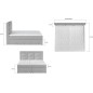 Ensemble boxspring complet tête de lit + sommiers + matelas + surmatelas VISTA VELOURS de VENESETTI - tissu velours luxe chocola Ensemble boxspring complet tête de lit + sommiers + matelas + surmatelas VISTA VELOURS de VENESETTI - tissu velours luxe chocola