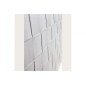 Lit en cuir italien de luxe ORPHEE, blanc, 160x200 Lit en cuir italien de luxe ORPHEE, blanc, 160x200