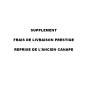 Supplément livraison Prestige avec reprise de l'ancien canapé