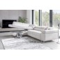 Canapé d'angle convertible en velours luxe 5 places, avec coffre, blanc, angle gauche (vu de face), ANNECY VELOURS Luxe Canapé d'angle convertible en velours luxe 5 places, avec coffre, blanc, angle gauche (vu de face), ANNECY VELOURS Luxe